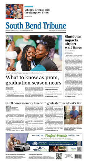 Cover of South Bend Tribune