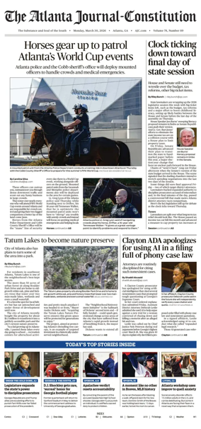 Cover of The Atlanta Journal-Constitution