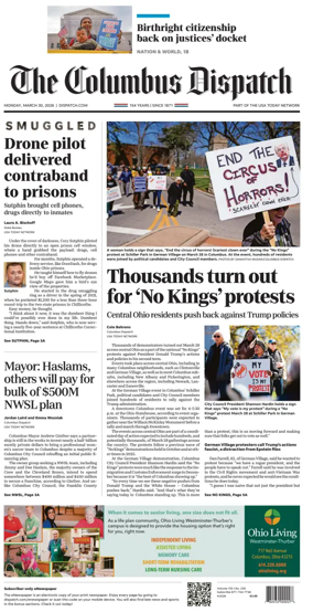Cover of The Columbus Dispatch