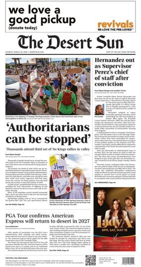 Cover of The Desert Sun