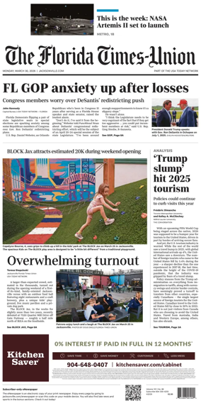 Cover of The Florida Times-Union