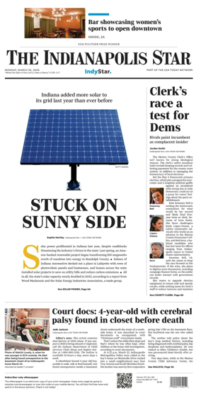 Cover of The Indianapolis Star