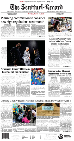 Cover of The Sentinel-Record