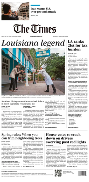 Cover of The Times (Shreveport)