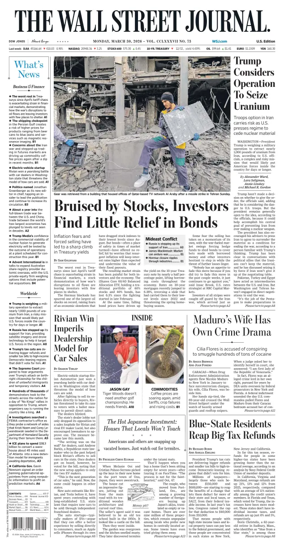 Cover of The Wall Street Journal
