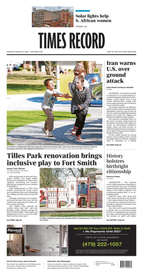 Cover of Times Record (Ft. Smith Southwest)