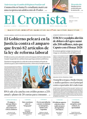 Cover of El Cronista