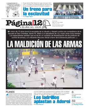 Cover of Pagina 12