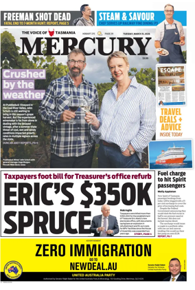 Cover of Mercury (Hobart)
