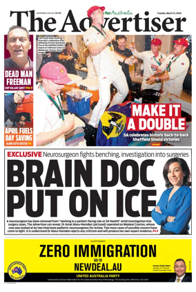 Cover of The Advertiser