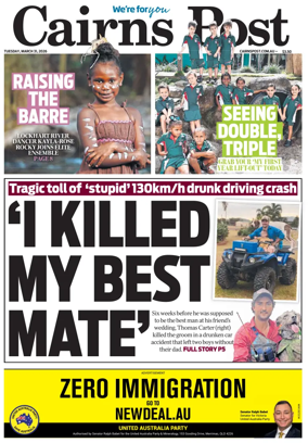 Cover of The Cairns Post