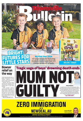 Cover of Townsville Bulletin