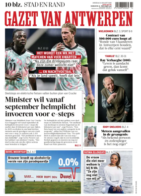 Cover of Gazet van Antwerpen Stad en Rand