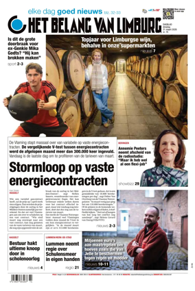 Cover of Het Belang van Limburg