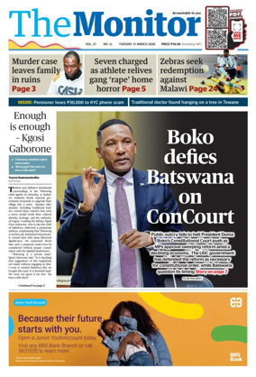 Cover of The Monitor