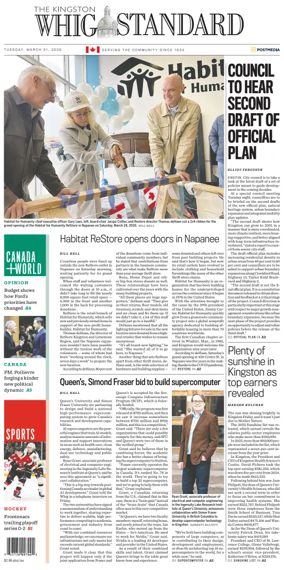 Cover of Kingston Whig-Standard