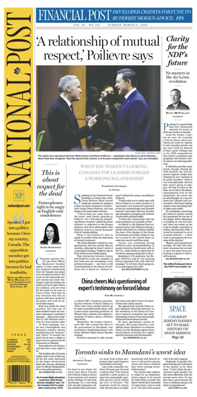 Cover of National Post - (Latest Edition)