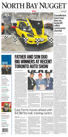 Cover of North Bay Nugget