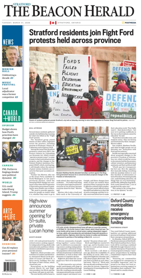 Cover of The Beacon Herald