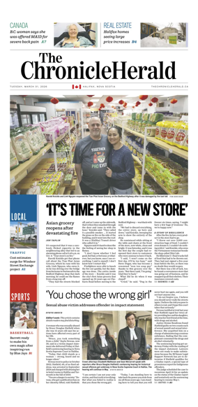 Cover of The Chronicle Herald (Metro)