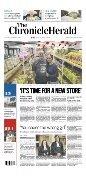 Cover of The Chronicle Herald (Provincial)