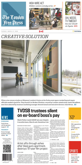 Cover of The London Free Press