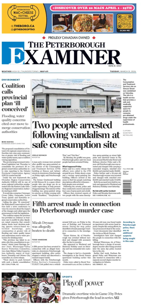 Cover of The Peterborough Examiner