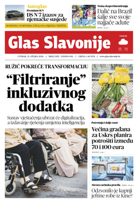 Cover of Glas Slavonije