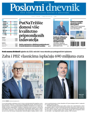 Cover of Poslovni Dnevnik