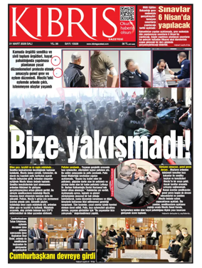 Cover of Kibris Gazetesi