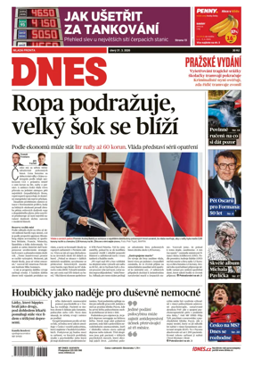 Cover of Dnes Prague Edition
