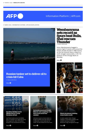 Cover of AFP English