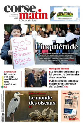 Cover of Corse Matin