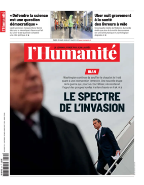 Cover of L'HUMANITE