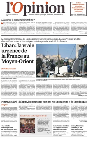 Cover of L'Opinion