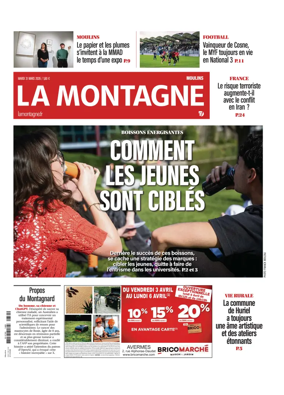 Cover of La Montagne (Moulins)