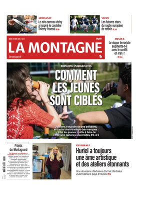Cover of La Montagne (Vichy)