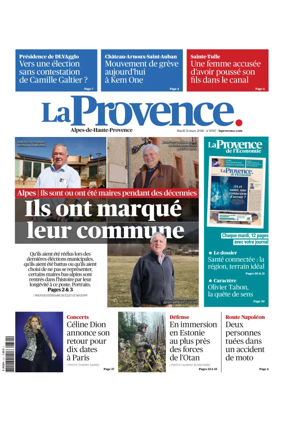 Cover of La Provence Alpes-de-Haute-Provence