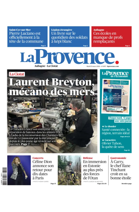 Cover of La Provence Aubagne-La Ciotat