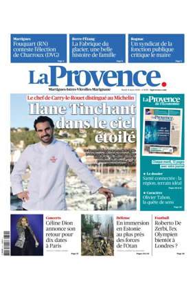 Cover of La Provence Martigues-Istres-Vitrolles-Marignane
