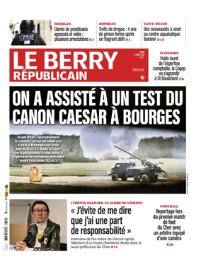 Cover of Le Berry Republicain