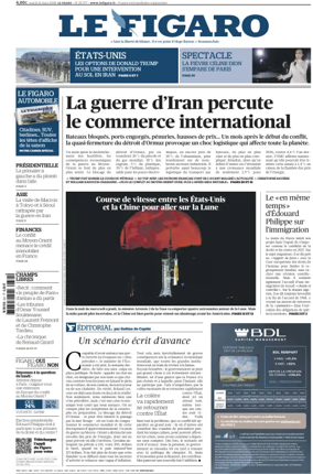 Cover of Le Figaro