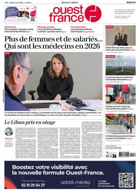 Cover of Ouest France (Manche)
