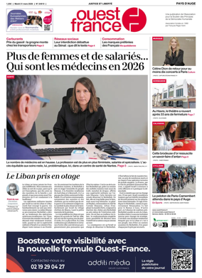 Cover of Ouest France (Pays d'Auge)