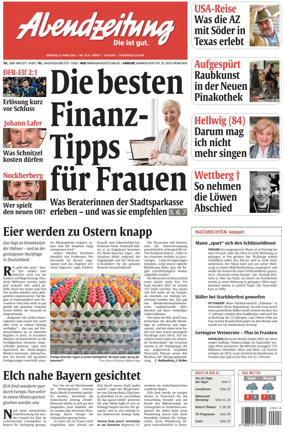 Cover of Abendzeitung Munchen