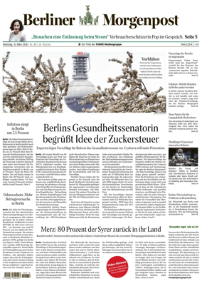 Cover of Berliner Morgenpost