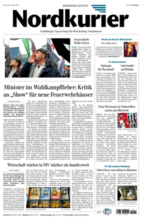 Cover of Demminer Zeitung