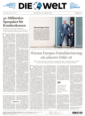 Cover of Die Welt