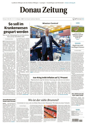 Cover of Donau Zeitung