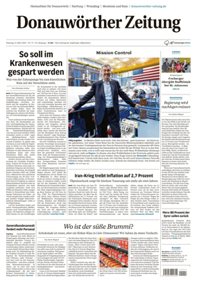 Cover of Donauwoerther Zeitung